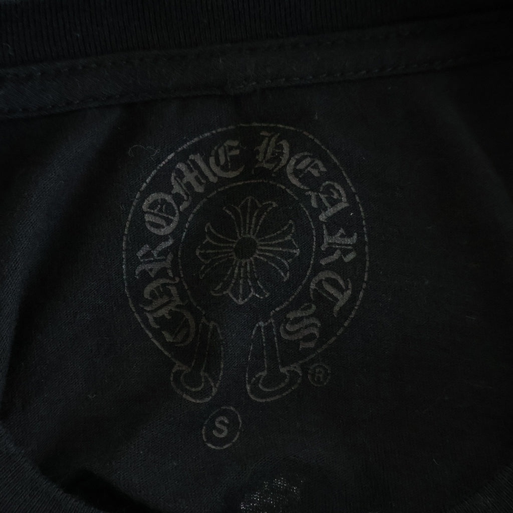 CHROME HEARTS(クロムハーツ) VINE DAGGER S/S TEE ヴァインダガー バックストライプダガー 半袖 クルーネック Tシャツ カットソー ブラック