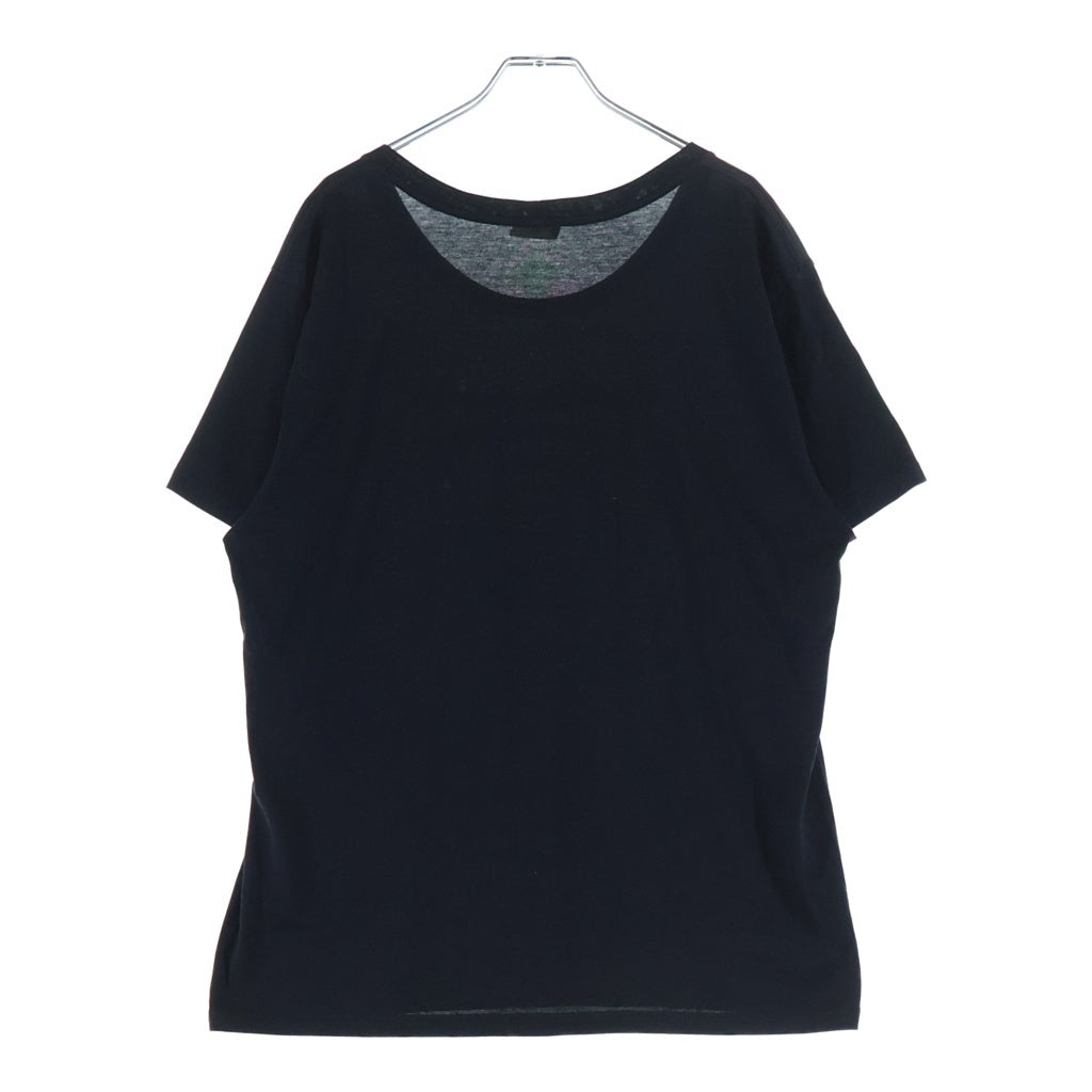 CELINE(セリーヌ) 19SS Labyrinthe Show Invitation Tee ラビリンスショーインヴィテーション クルーネック半袖Tシャツ カットソー ブラック 2X308605G
