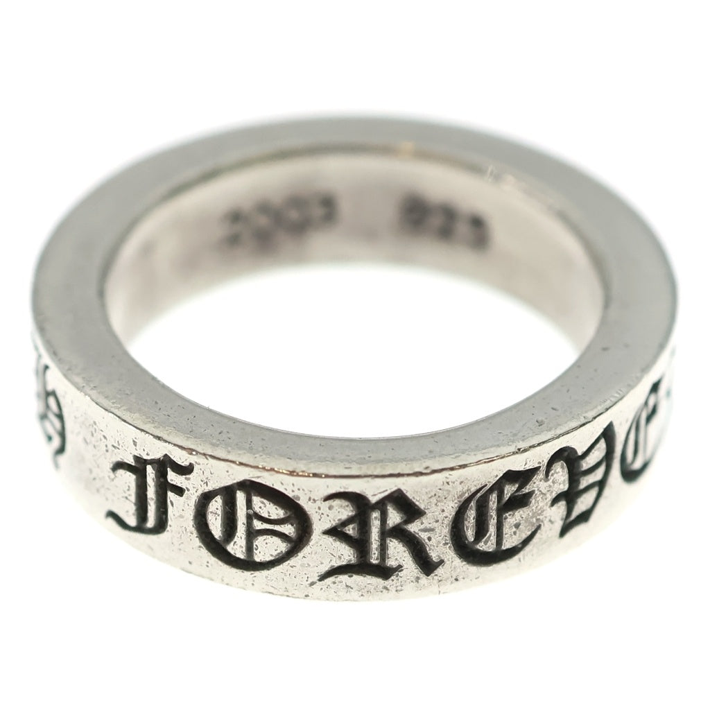 CHROME HEARTS(クロムハーツ) 6mm SPACER FOREVER 6mmスペーサーリング フォーエバーシルバーBCA337