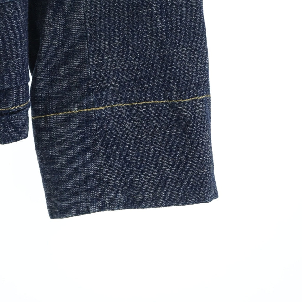 Vivienne Westwood Red Label(ヴィヴィアンウエストウッドレッドレーベル) 胸ジッパー 変形3Bデニムテーラードジャケット インディゴ 357-01-44017 レディース
