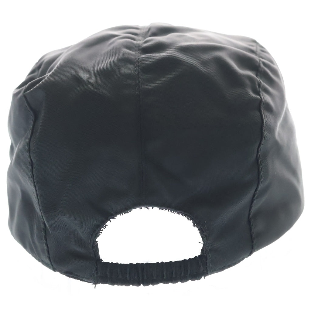 DOLCE & GABBANA(ドルチェアンドガッバーナ) 90S VINTAGE MARE LOGO NYLON CAP ヴィンテージ ロゴプリント ナイロンキャップ 帽子 ブラック
