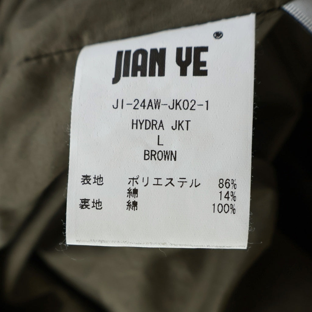JIAN YE(ジェン イェ) 24AW HYDRA JKT ハイドラ ジップアップ