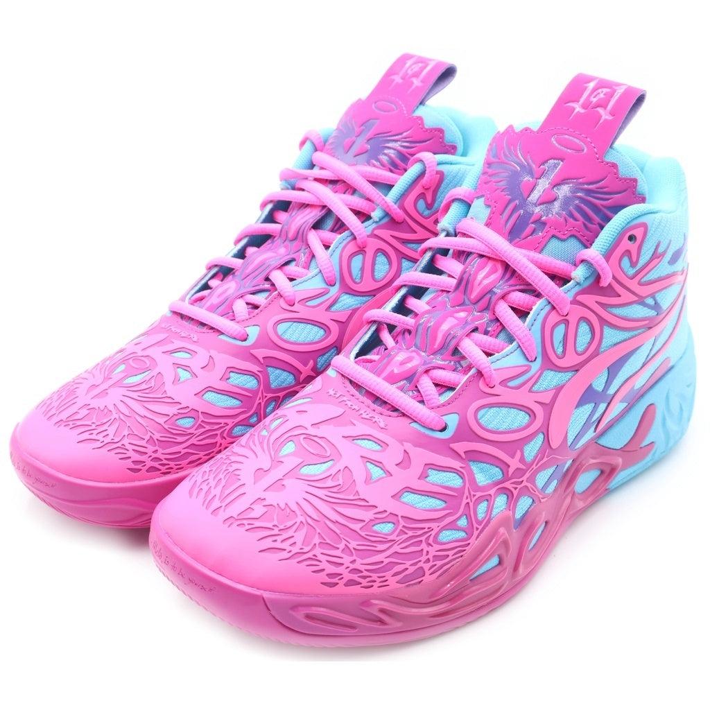 PUMA(プーマ) MB.04 IRIDESCENT HORNETS イリデッセント ホーネッツ ローカットスニーカー バスケットボールシューズ マルチカラー US9.5/27.5cm 310836 01