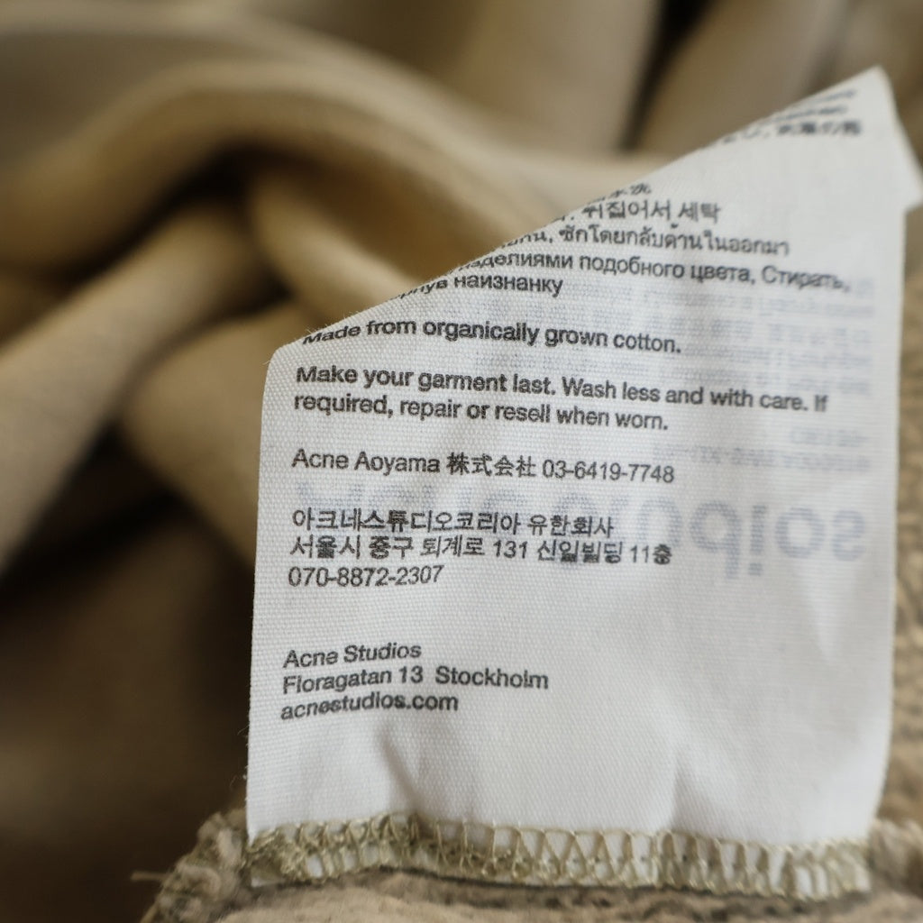Acne Studios(アクネ ストゥディオズ) 25AW GARMENT DYE SWEAT HOODIE