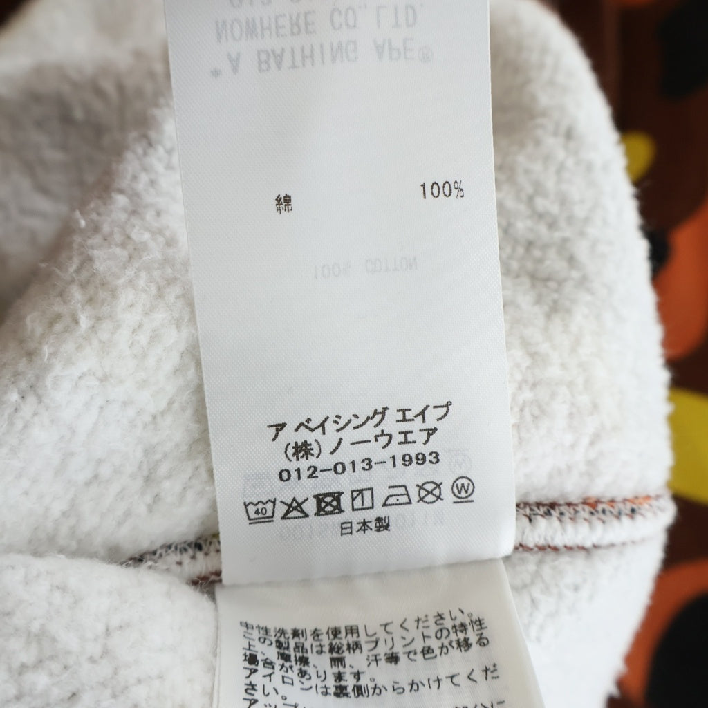 A BATHING APE(アベイシングエイプ) 1ST CAMO SHARK CREWNECK