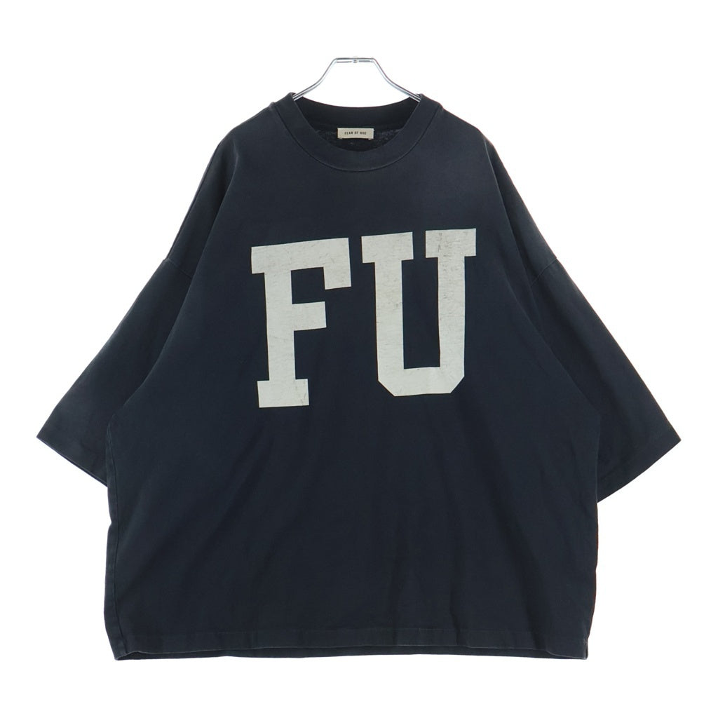 FEAR OF GOD(フィアオブゴッド) 25AW RELAXED EDUCATE TEE エト 両面プリントTシャツ 半袖クルーネックカットソー ブラック FG25FW10-10304HWJ-001