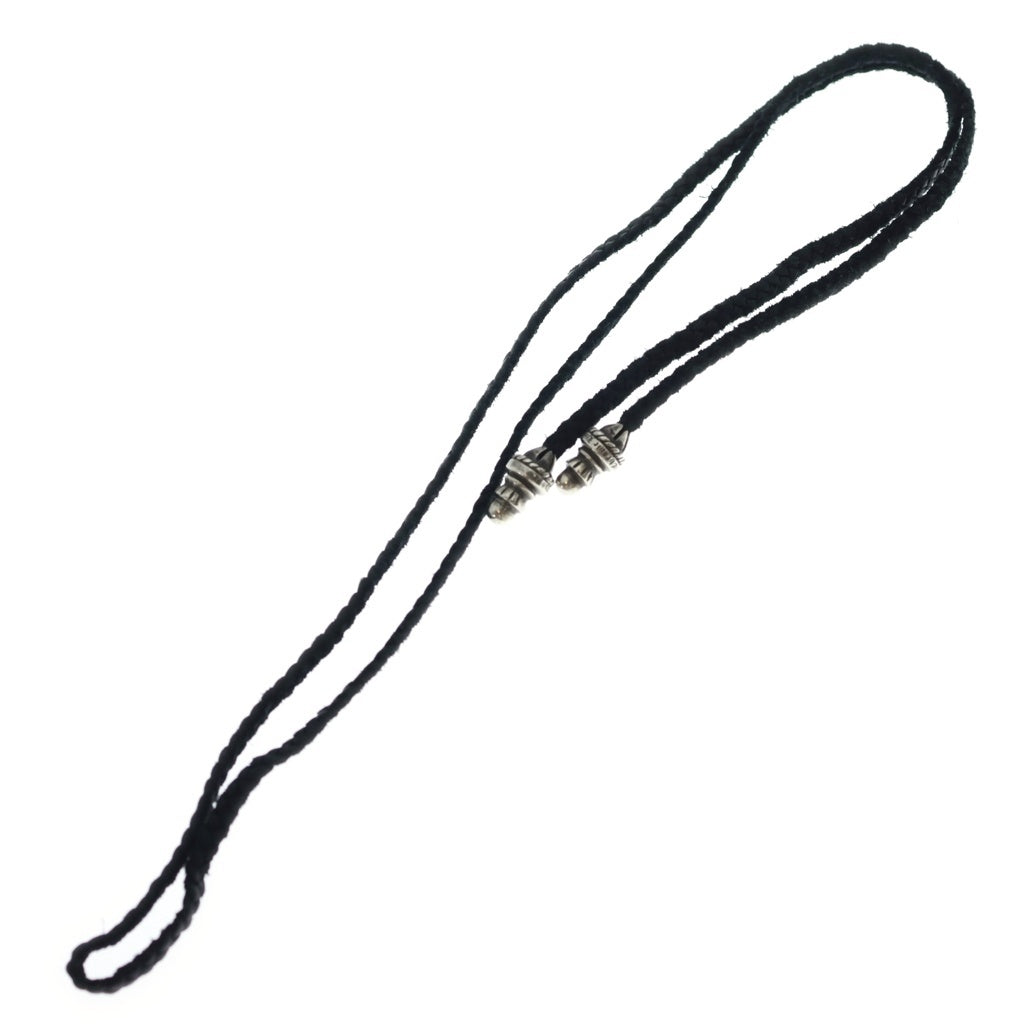 CHROME HEARTS(クロムハーツ) レザーブレード ボロチップ ブラック/シルバー