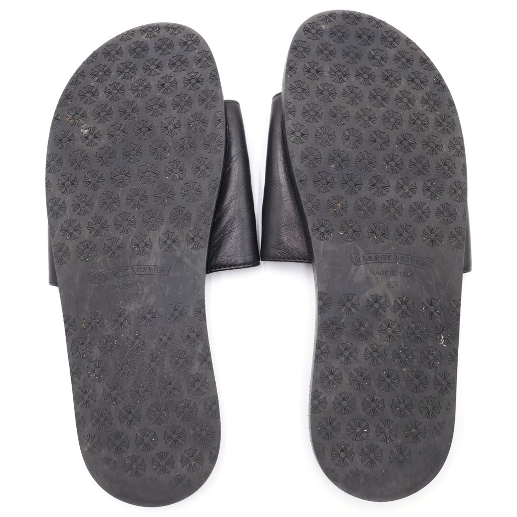 CHROME HEARTS(クロムハーツ) CH SLIDE LEATHER CHプラスパッチ レザー