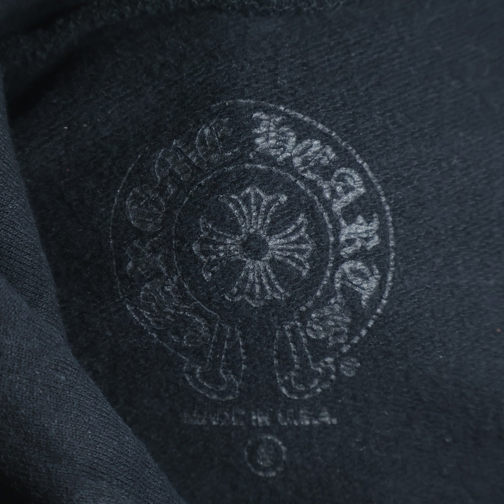 CHROME HEARTS(クロムハーツ) HORSESHOE PULLOVER HOODIE ホースシュー オンライン限定 プルオーバーフーディー パーカー ブラック/レッド