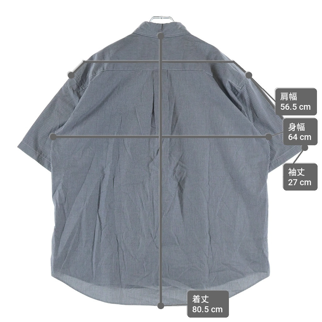 everyone(エブリワン) 25SS OVERSIZED B D CHECK SHORT SLEEVE SHIRT
