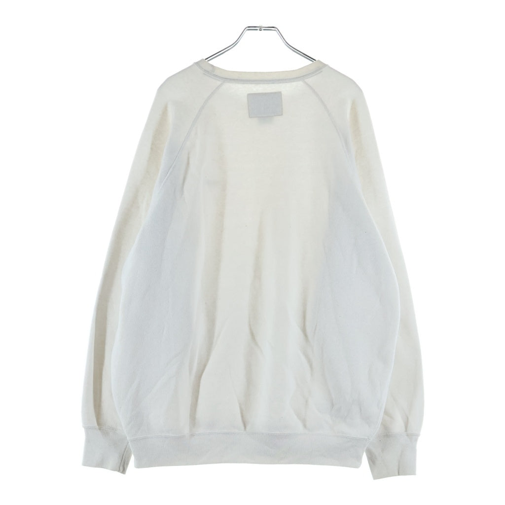 WTAPS ダブルタップス 24AW SWEATER CTPL ASH GRAY ロゴ刺繍 クルーネックスウェットトレーナー グレー 242ATDT-CSM25 WTAPS(ダブルタップス) 24AW SWEATER CTPL ASH GRAY ロゴ刺繍 クルー