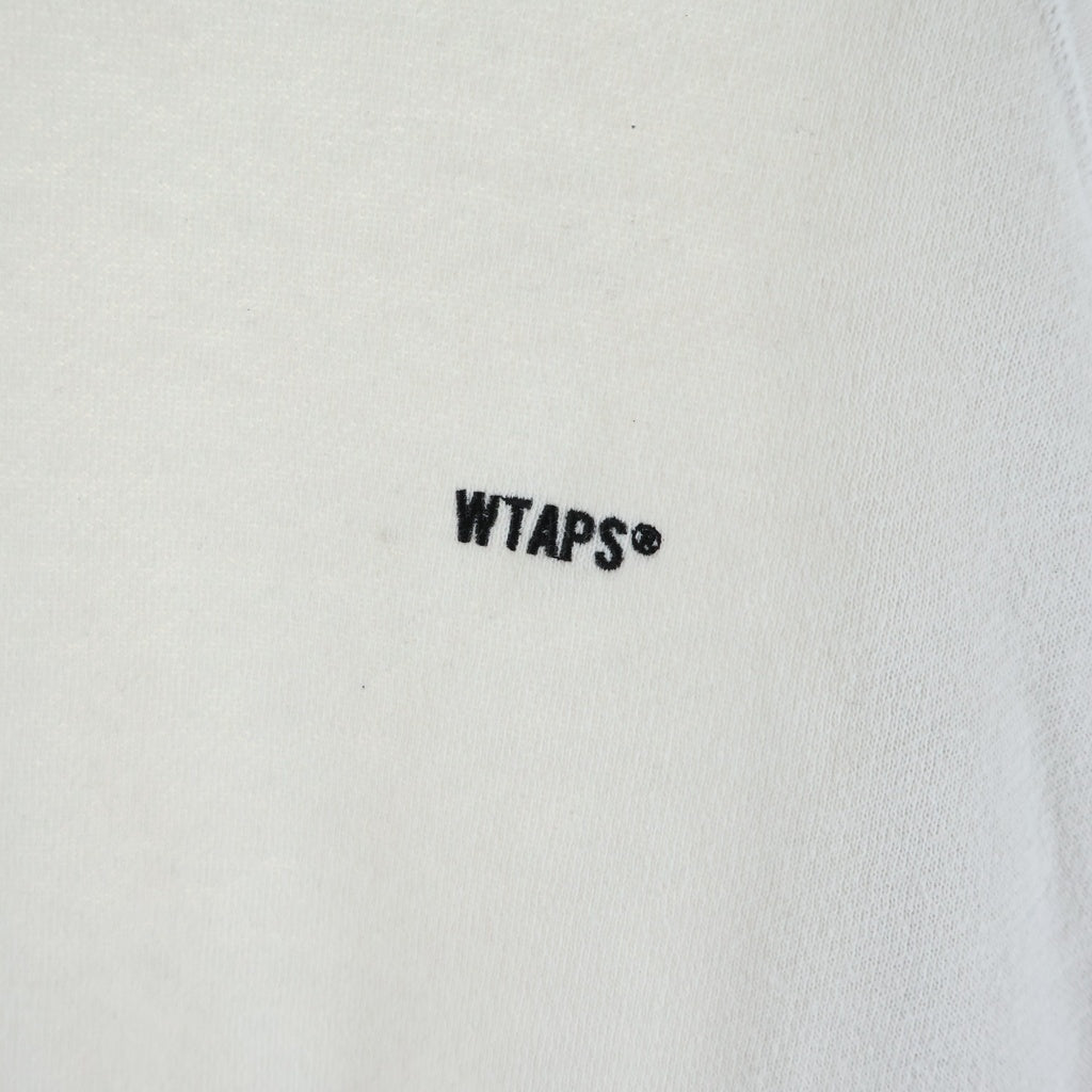WTAPS(ダブルタップス) 24AW SWEATER CTPL ASH GRAY ロゴ刺繍 クルー