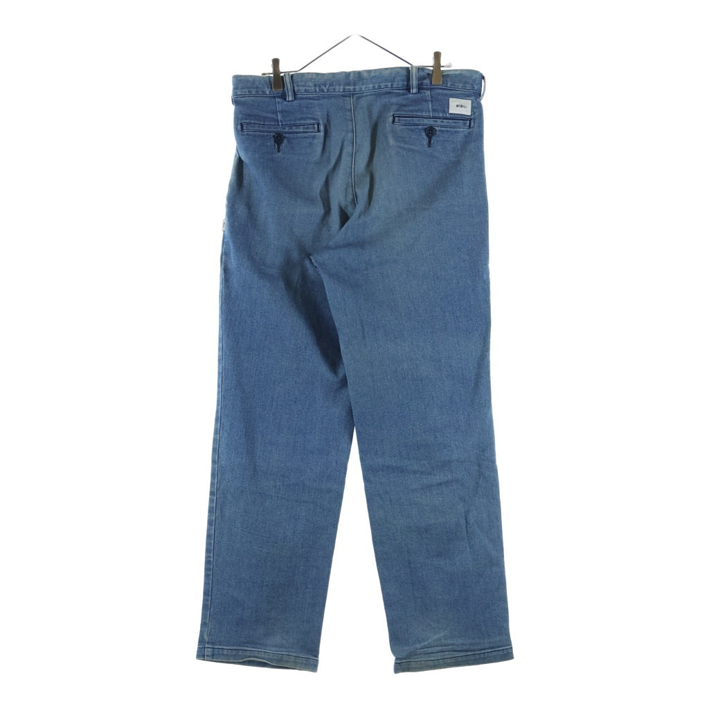 WTAPS(ダブルタップス) 22SS TUCK 02 TROUSERS COTTON DENIM 2タック コットン デニム トラウザーズパンツ インディゴ 221WVDT-PTM04