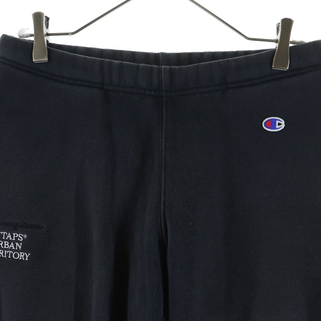 WTAPS(ダブルタップス) 22AW ×CHAMPION URBAN TERRITORY SWEAT PANTS チャンピオン アーバン テリトリー スウェットジョガーパンツ ブラック C8-X214