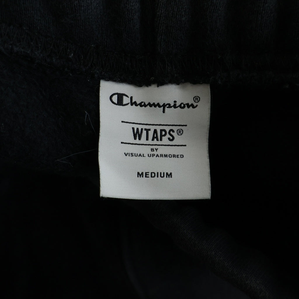 WTAPS(ダブルタップス) 22AW ×CHAMPION URBAN TERRITORY SWEAT PANTS チャンピオン アーバン テリトリー スウェットジョガーパンツ ブラック C8-X214