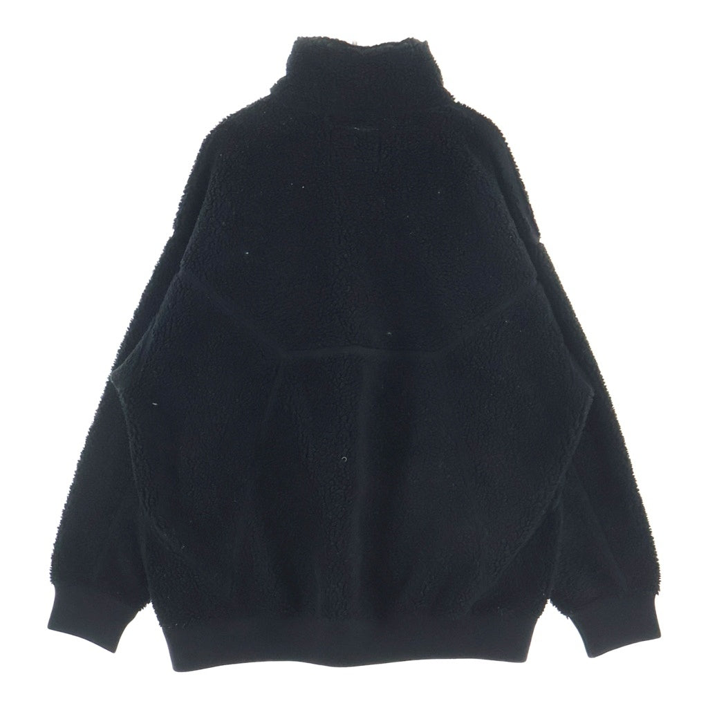 WTAPS(ダブルタップス) 22AW MECH JACKET POAC BOA メック ハーフジップ ボアジャケット ブラック 222ATDT-JKM01