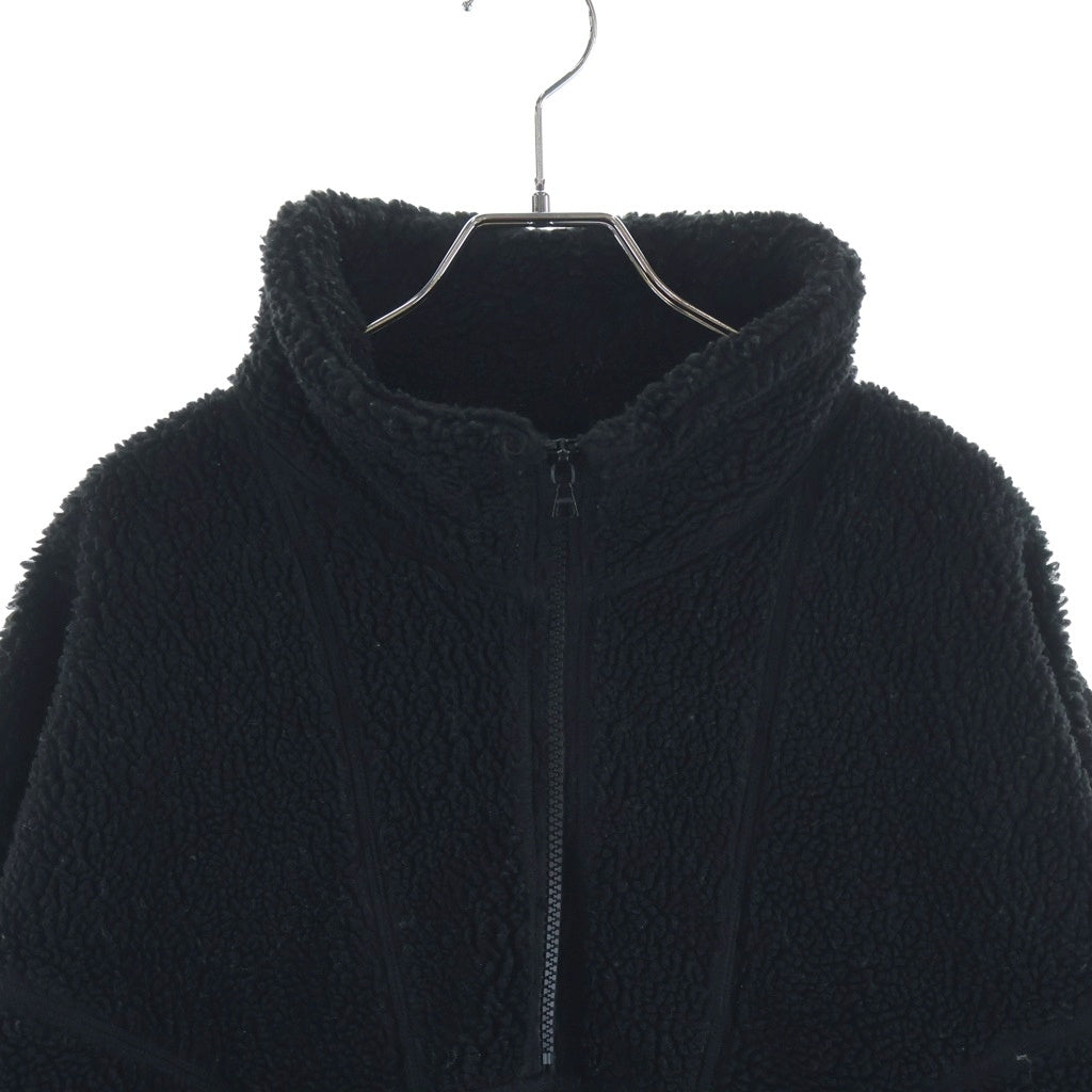 WTAPS(ダブルタップス) 22AW MECH JACKET POAC BOA メック ハーフジップ ボアジャケット ブラック 222ATDT-JKM01