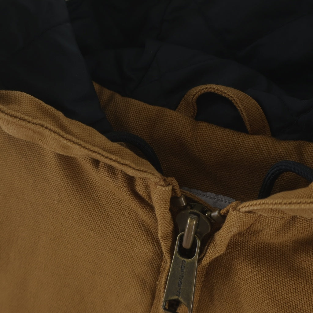 Carhartt ブラウン コットンジャケット CARHARTT(カーハート) WASHED DUCK INSULATED ACTIVE JACKET