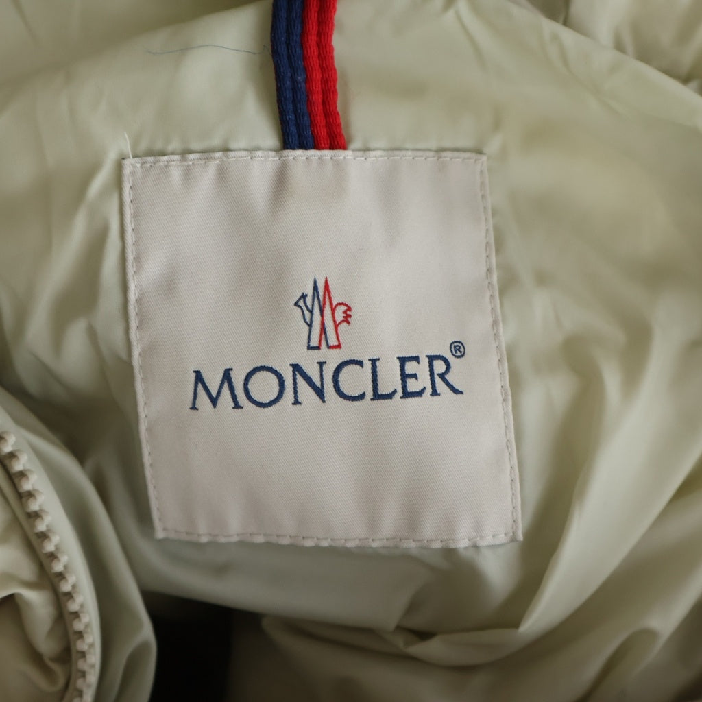 MONCLER(モンクレール) 16AW ARTEMIS GIUBBOTTO アルテミス ジップアップ フーデッドダウンジャケット レディース アイボリー B20934685105 54155