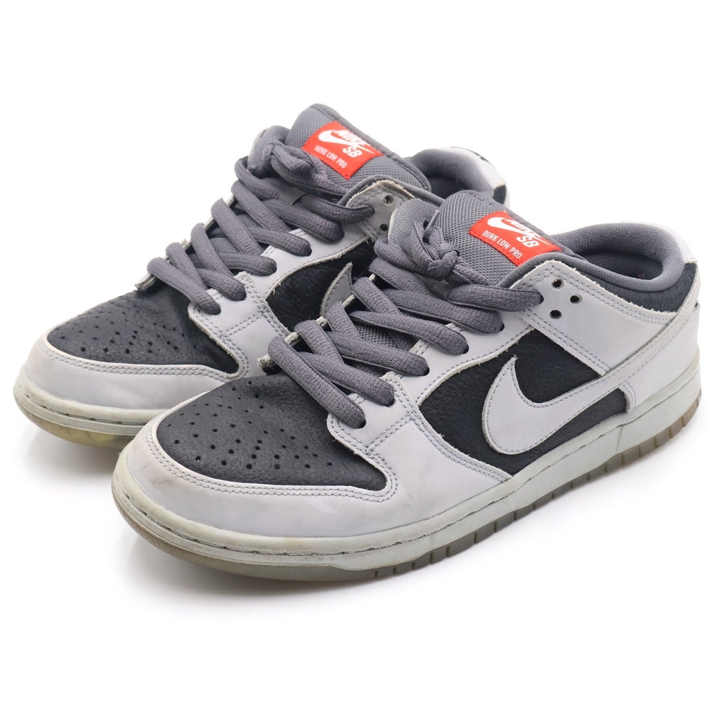 NIKE SB(ナイキエスビー) 【観賞用 2015年製】 DUNK LOW PREMIUM ATLAS ダンク プレミアム アトラス ローカットスニーカー グレー/ブラック US8.5/26.5cm 504750-020