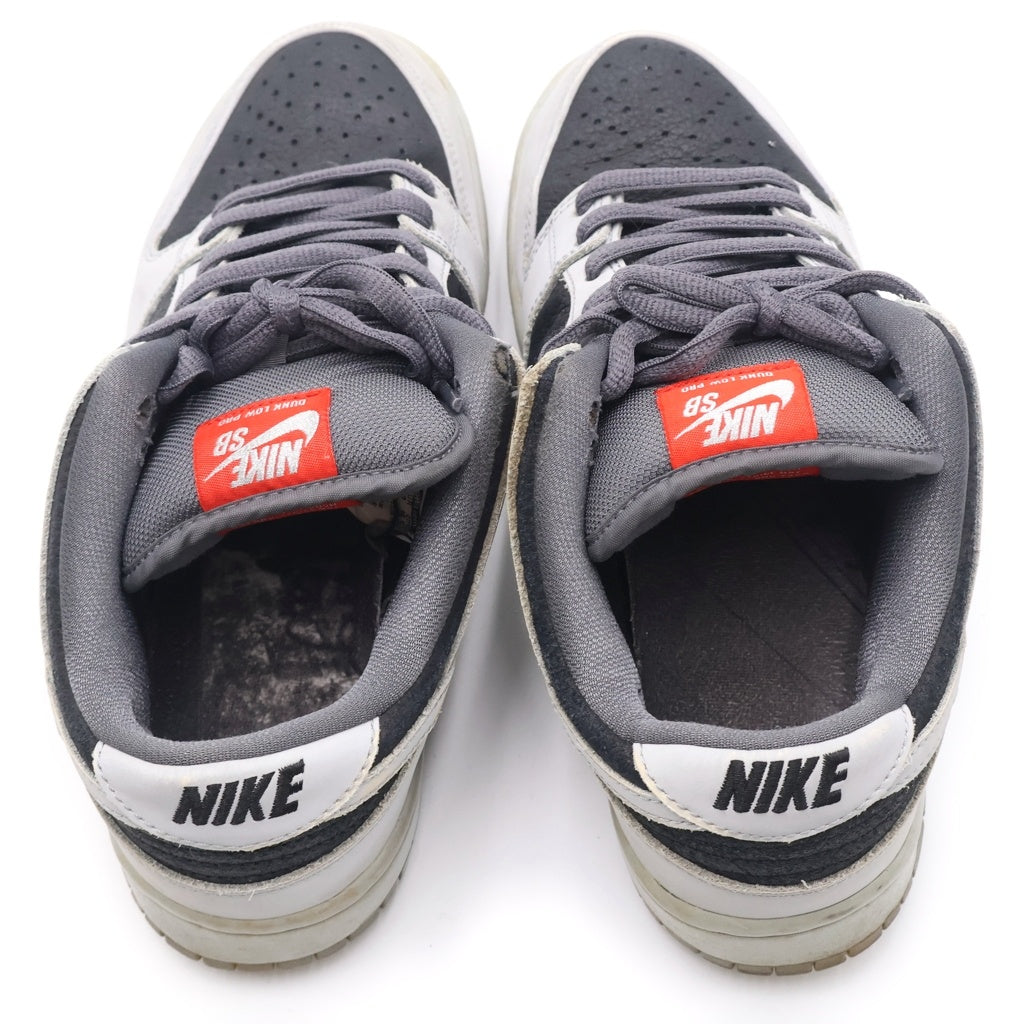 NIKE SB(ナイキエスビー) 【観賞用 2015年製】 DUNK LOW PREMIUM ATLAS ダンク プレミアム アトラス ローカットスニーカー グレー/ブラック US8.5/26.5cm 504750-020