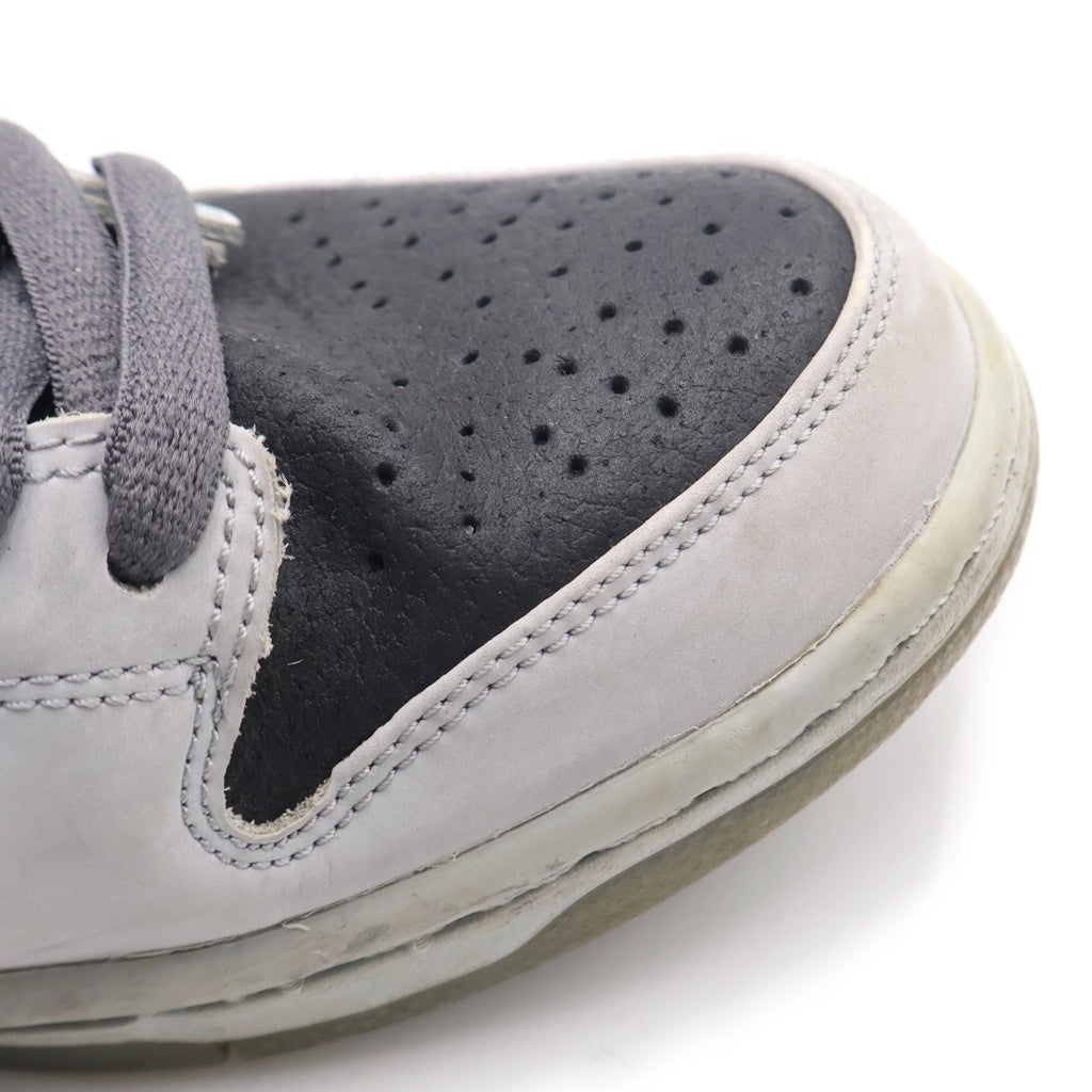 NIKE SB(ナイキエスビー) 【観賞用 2015年製】 DUNK LOW PREMIUM ATLAS ダンク プレミアム アトラス ローカットスニーカー グレー/ブラック US8.5/26.5cm 504750-020