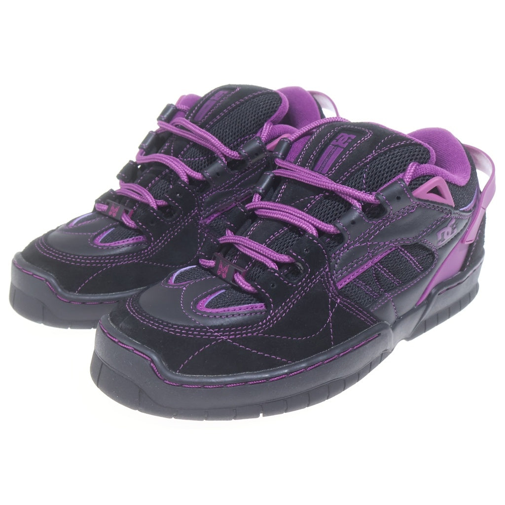 Needles(ニードルス) ×DC SHOES SPECTRE ディーシーシューズ スペクトル ローカットスニーカー ブラック/パープル US8/26cm ADYS100804