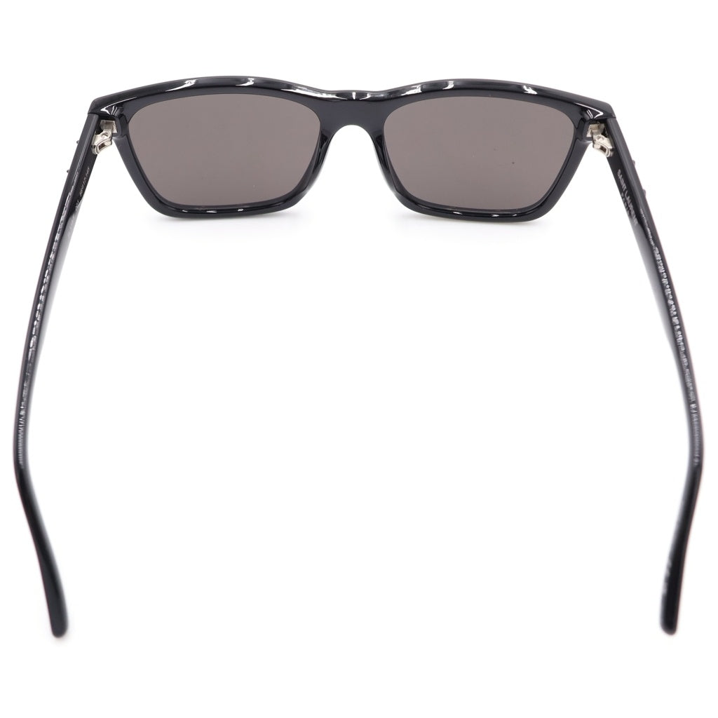 SAINT LAURENT PARIS(サンローランパリ) テンプルロゴモチーフ SL318/F ウェリトンフレーム サングラス アイウェア メガネ ブラック