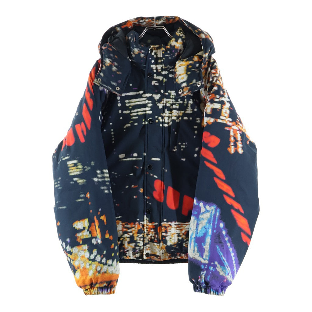 SUPREME(シュプリーム) 20SS City Lights Puffy Jacket シティーライト 総柄 ジップアップ フーデッドパファージャケット マルチカラー