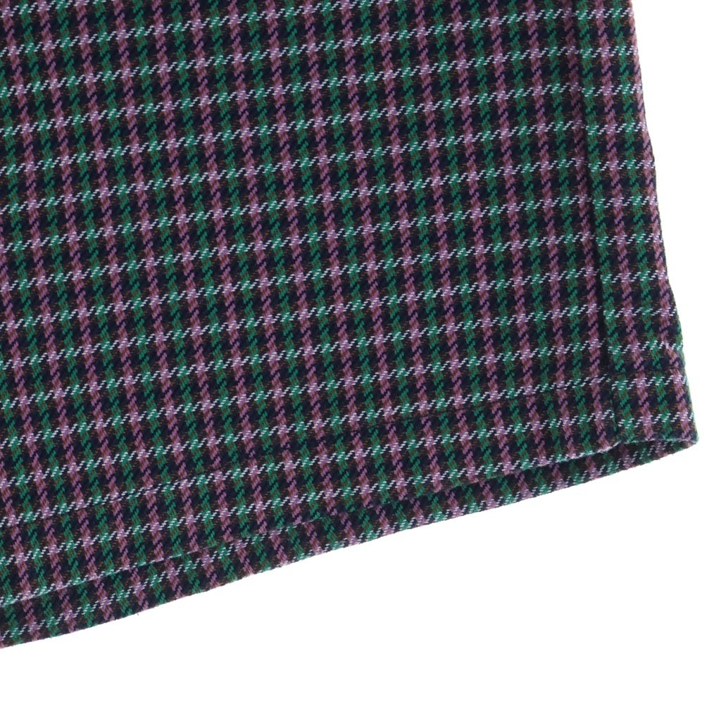 SUPREME(シュプリーム) 18SS Work Shorts Purple Plaid ワークショーツ ハウンドトゥース柄 ハーフショートパンツ ピンク/グリーン