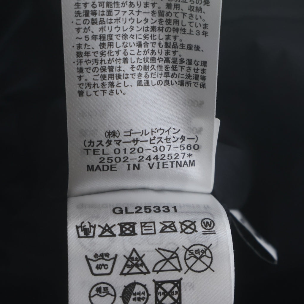 GOLDWIN(ゴールドウィン) WINDSTOPPER by GORE-TEX LABS Puffy Jacket ウィンドストッパー パフィージャケット ゴアテックス ブラック GL25331