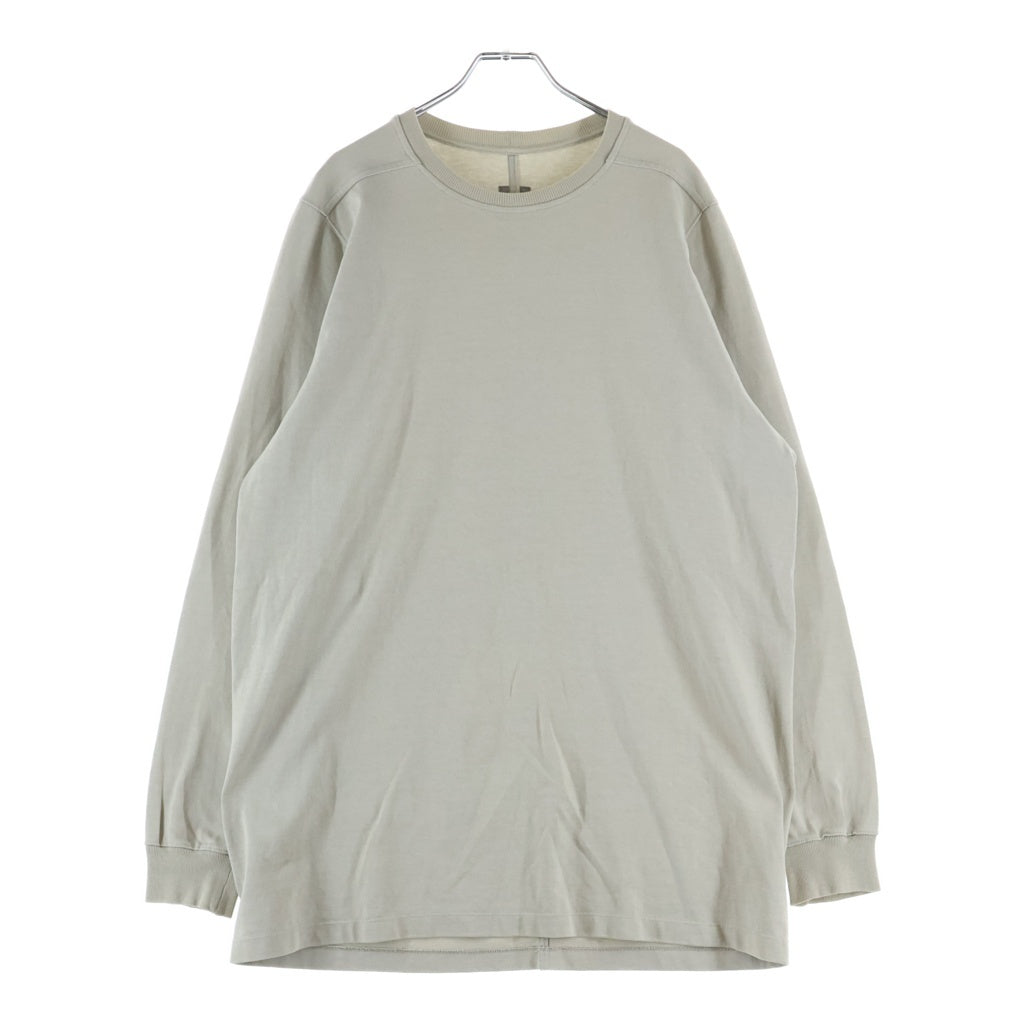 Rick Owens(リックオウエンス) 16AW MASTODON BASEBALL TEE マストドン ベースボール クルーネック長袖Tシャツ カットソー グレー RU16F6283-BA