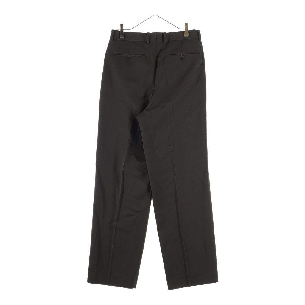 AURALEE(オーラリー) 25SS LIGHT WOOL MAX GABARDINE TWO-TUCK SLACKS ライト ウール マックス ギャバジン 2タック スラックスパンツ ブラウン A25SP03MG