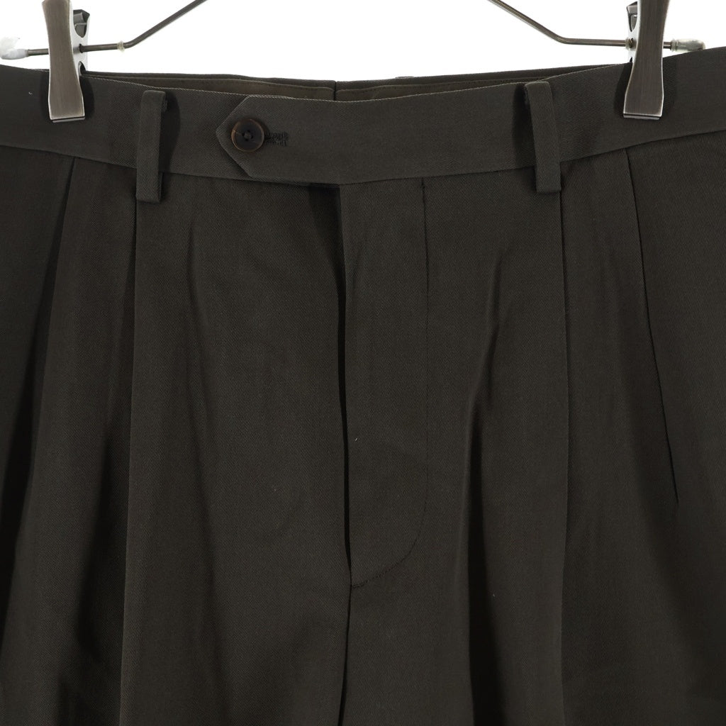 AURALEE(オーラリー) 25SS LIGHT WOOL MAX GABARDINE TWO-TUCK SLACKS