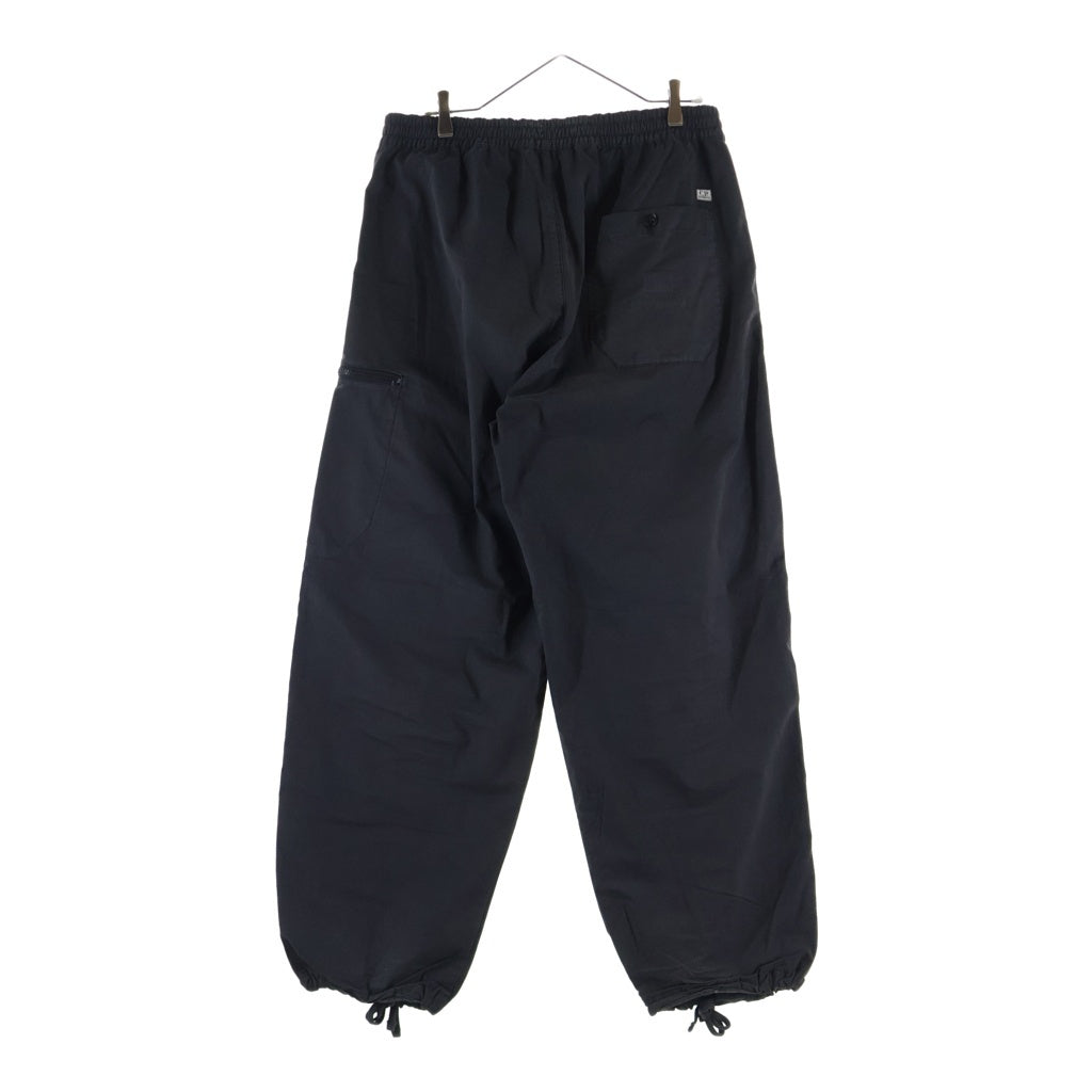 C.P. Company(シーピーカンパニー) ロゴパッチ コットン イージーカーゴパンツ ブラック 17CMPA178A-006134G
