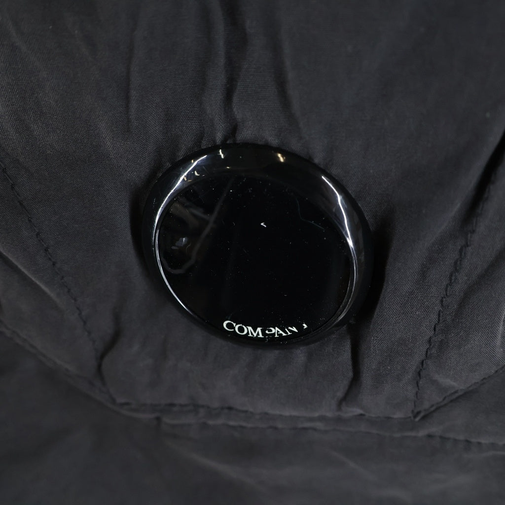 C.P. Company(シーピーカンパニー) ロゴパッチ コットン イージーカーゴパンツ ブラック 17CMPA178A-006134G