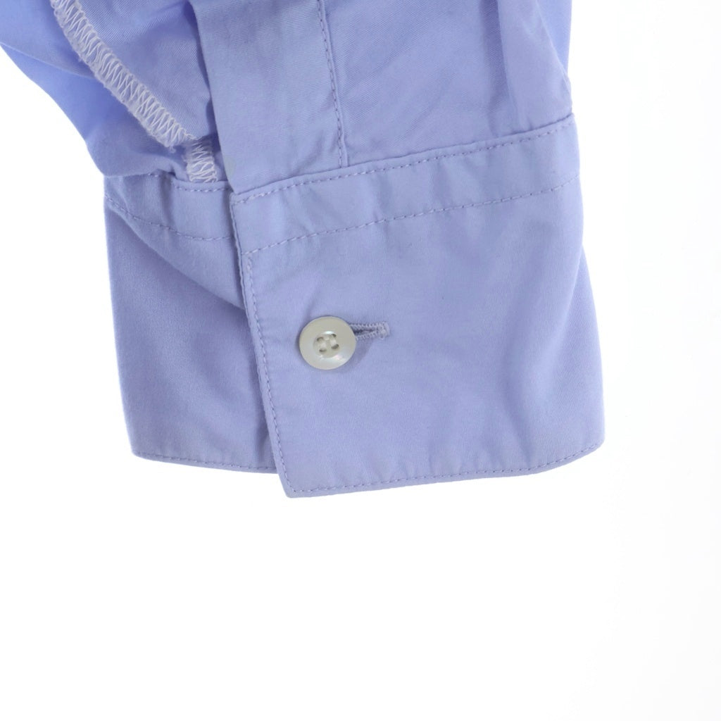 N.HOOLYWOOD(エヌハリウッド) 20SS BIG SHIRT ビッグシルエット レイヤード コットン長袖シャツ ブルー 1201-SH03-008