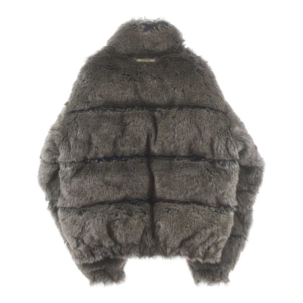 WTAPS(ダブルタップス) 25AW RVNT JACKET SYNTHETIC シンセティック フェイクファー 中綿ジャケット ブラウン 252CWDT-JKM05