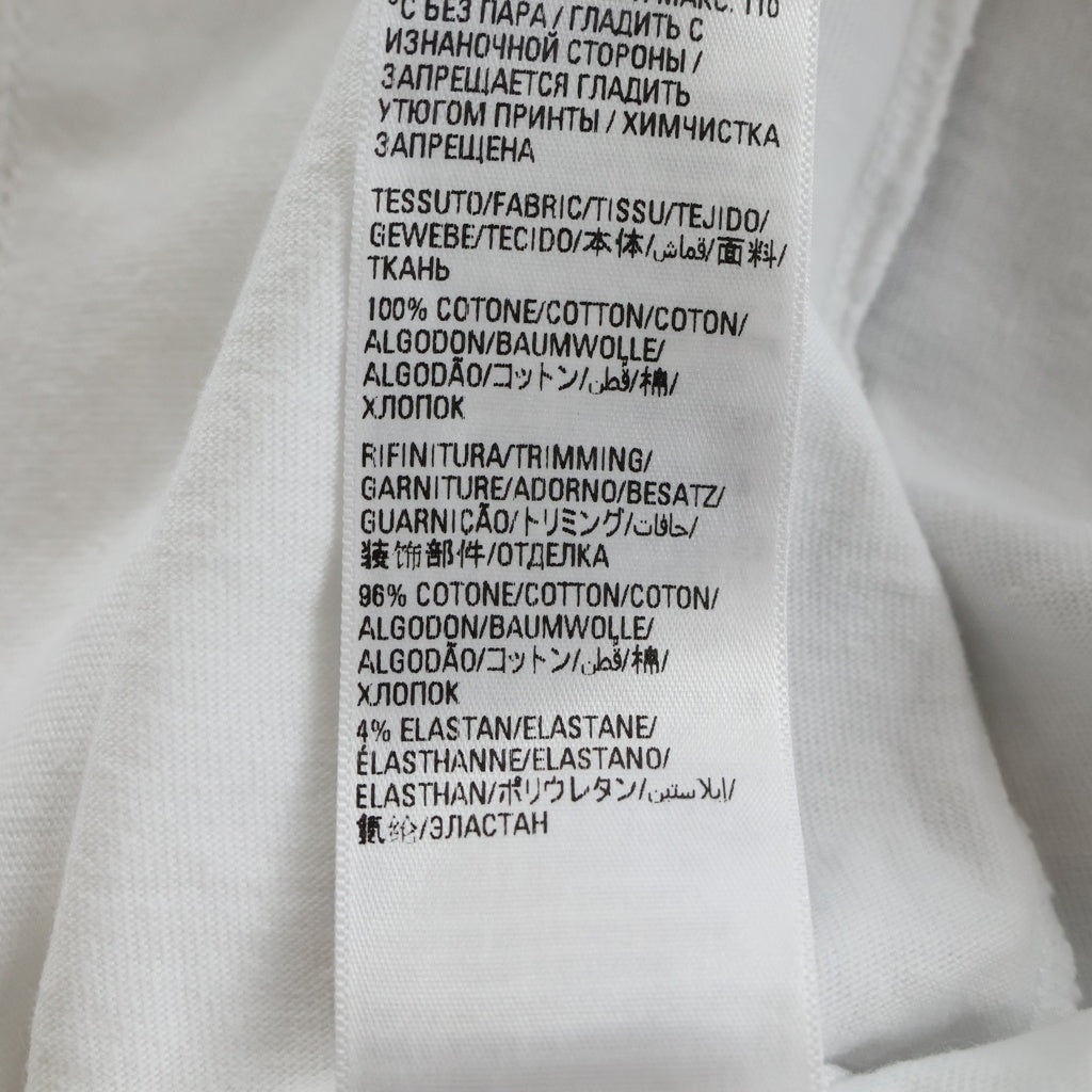 BALENCIAGA(バレンシアガ) ×S COTTON CREW NECK TEE アディダス コットン クルーネック半袖Tシャツ カットソー ホワイト 739101 TNVA6