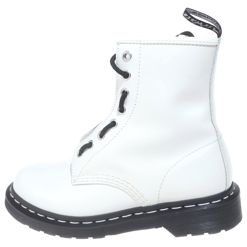Dr.Martens(ドクターマーチン) 1460 ZIP WS 8ホール ジップ レザーハイカットブーツ シューズ レディース ホワイト 43413100