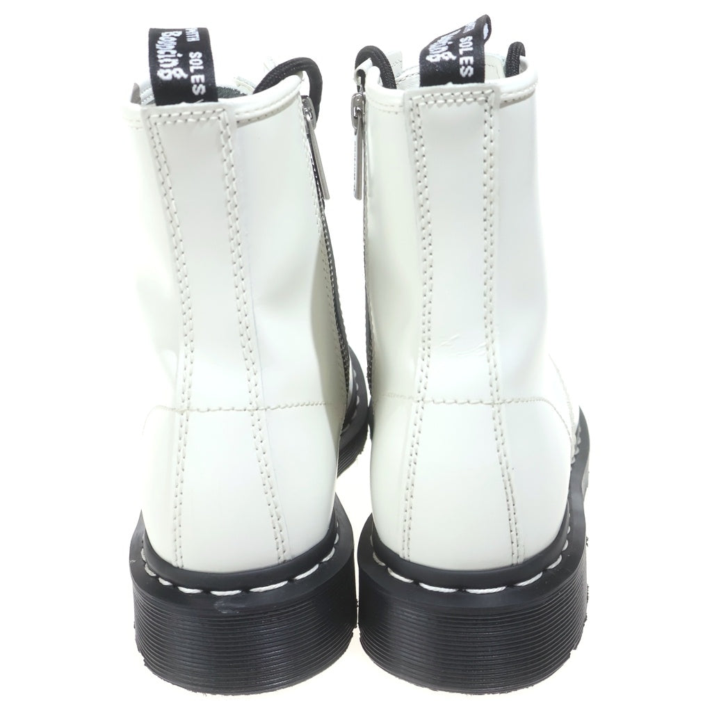 Dr.Martens(ドクターマーチン) 1460 ZIP WS 8ホール ジップ レザーハイカットブーツ シューズ レディース ホワイト 43413100
