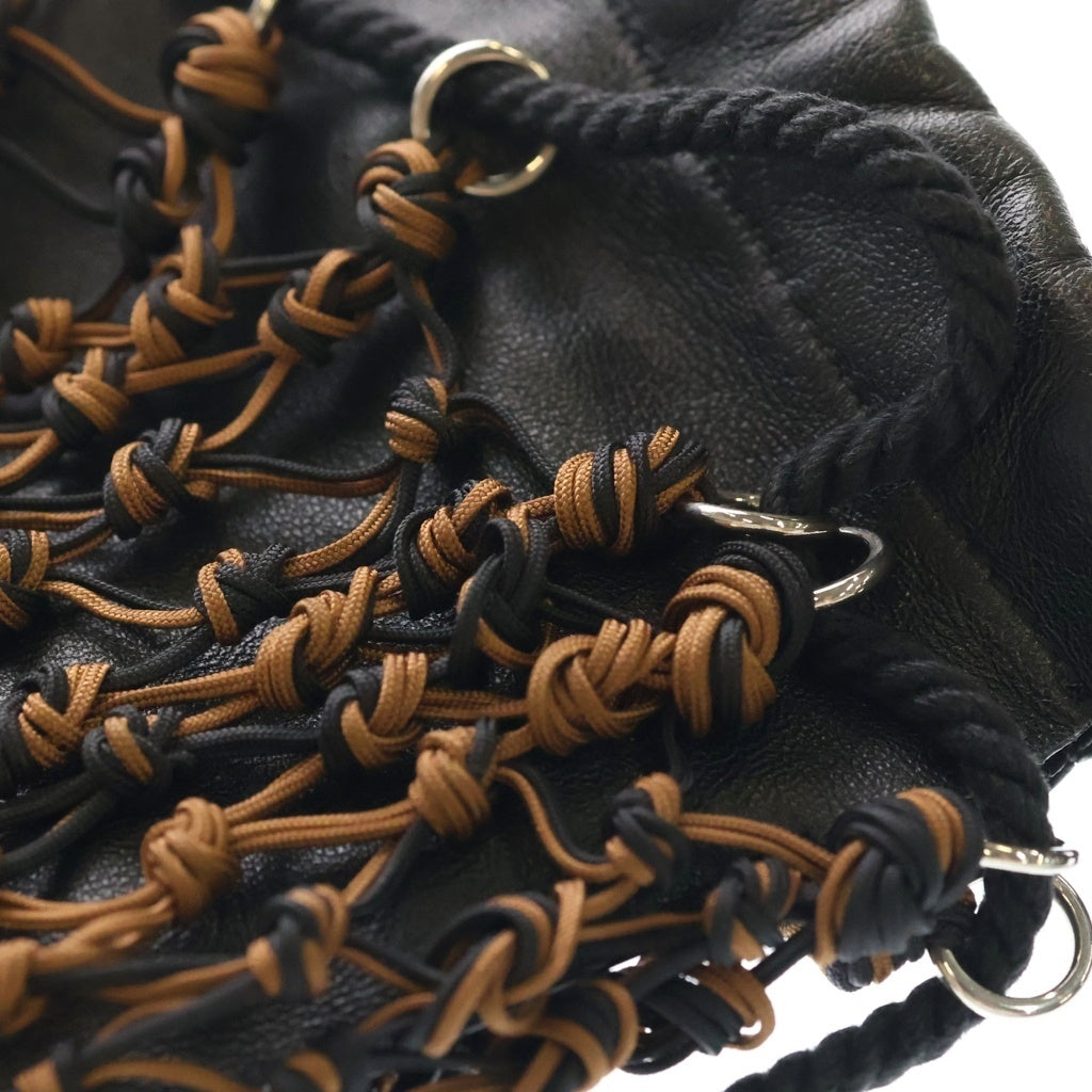 JIL SANDER ドローストリング ショルダーバッグ JIL SANDER(ジルサンダー) NET DRAWSTRING BAG ネットドローストリング