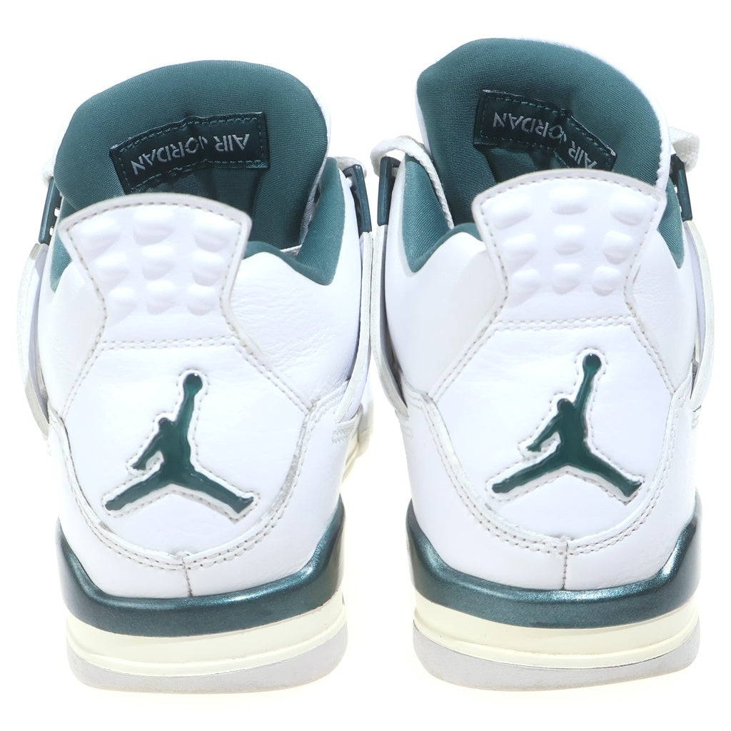NIKE(ナイキ) AIR JORDAN 4 RETRO OXIDIZED GREEN エアジョーダン 4 レトロ オキシード ミッドカットスニーカー ホワイト/グリーン US7.5/25.5cm FQ8138-103