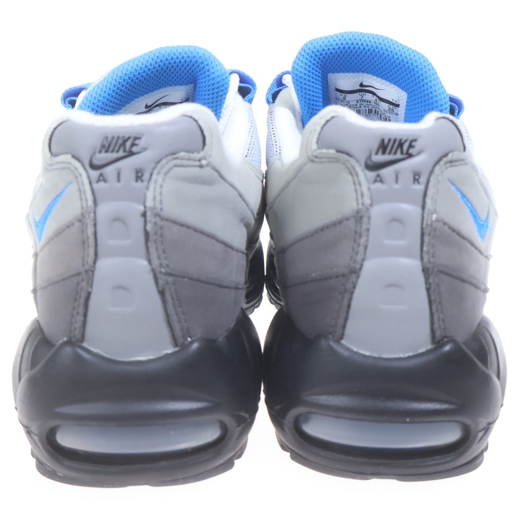 NIKE(ナイキ) AIR MAX 95 CRYSTAL BLUE エアマックス 95 クリスタル ローカットスニーカー グレー/ブルー US8/26cm AT8696-100