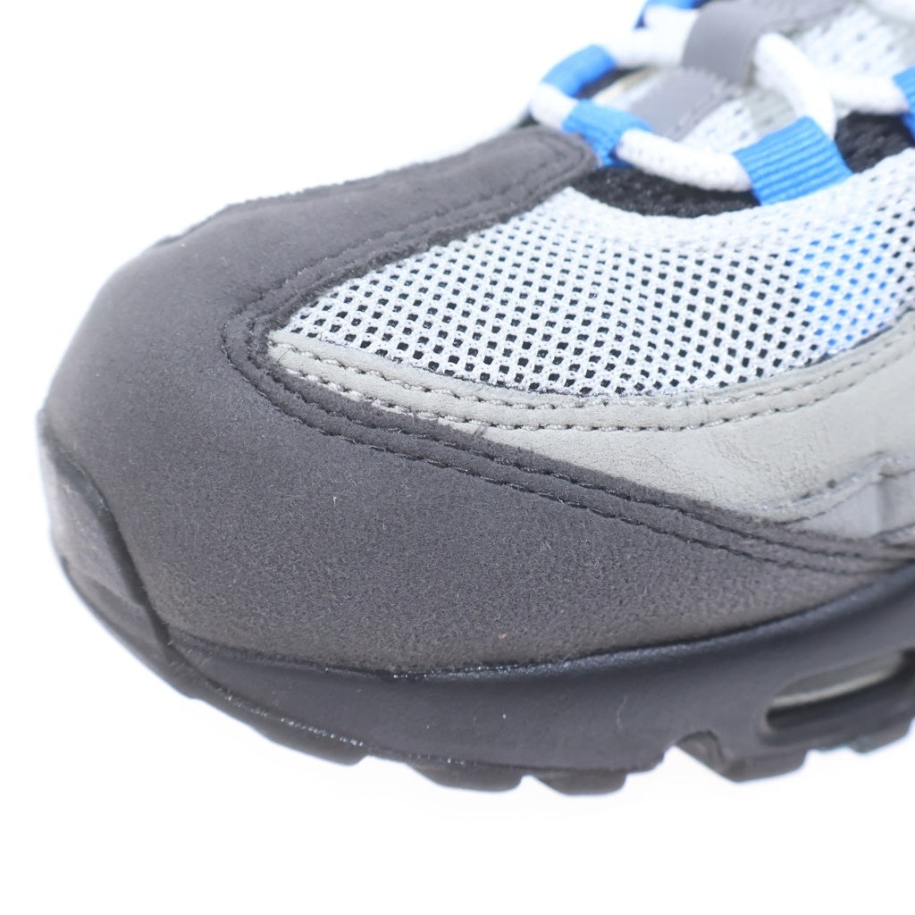 NIKE(ナイキ) AIR MAX 95 CRYSTAL BLUE エアマックス 95 クリスタル ローカットスニーカー グレー/ブルー US8/26cm AT8696-100
