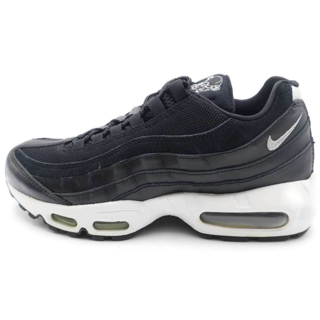 NIKE(ナイキ) AIR MAX 95 PRM REBEL SKULL BLACK CHROME エアマックス 95 プレミアム レベル スカル クローム ローカットスニーカー ブラック US7/26cm 538416-008