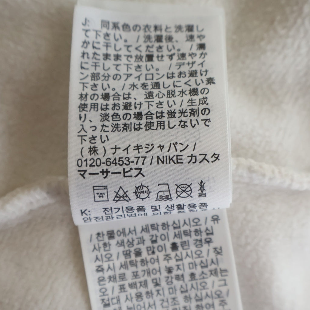 NIKE(ナイキ) ×OFF WHITE AS M J OW HOODIE オフホワイト ジョーダンロゴ プルオーバースウェットパーカー フーディー アイボリー DM0060-054