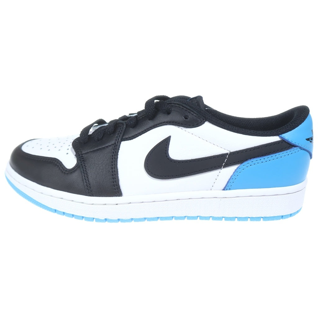NIKE(ナイキ) AIR JORDAN 1 LOW OG BLACK POWDER BLUE UNC エアジョーダン1 ローカットスニーカー ブルー/ブラック/ホワイト US9.5/27.5cm CZ0790-104