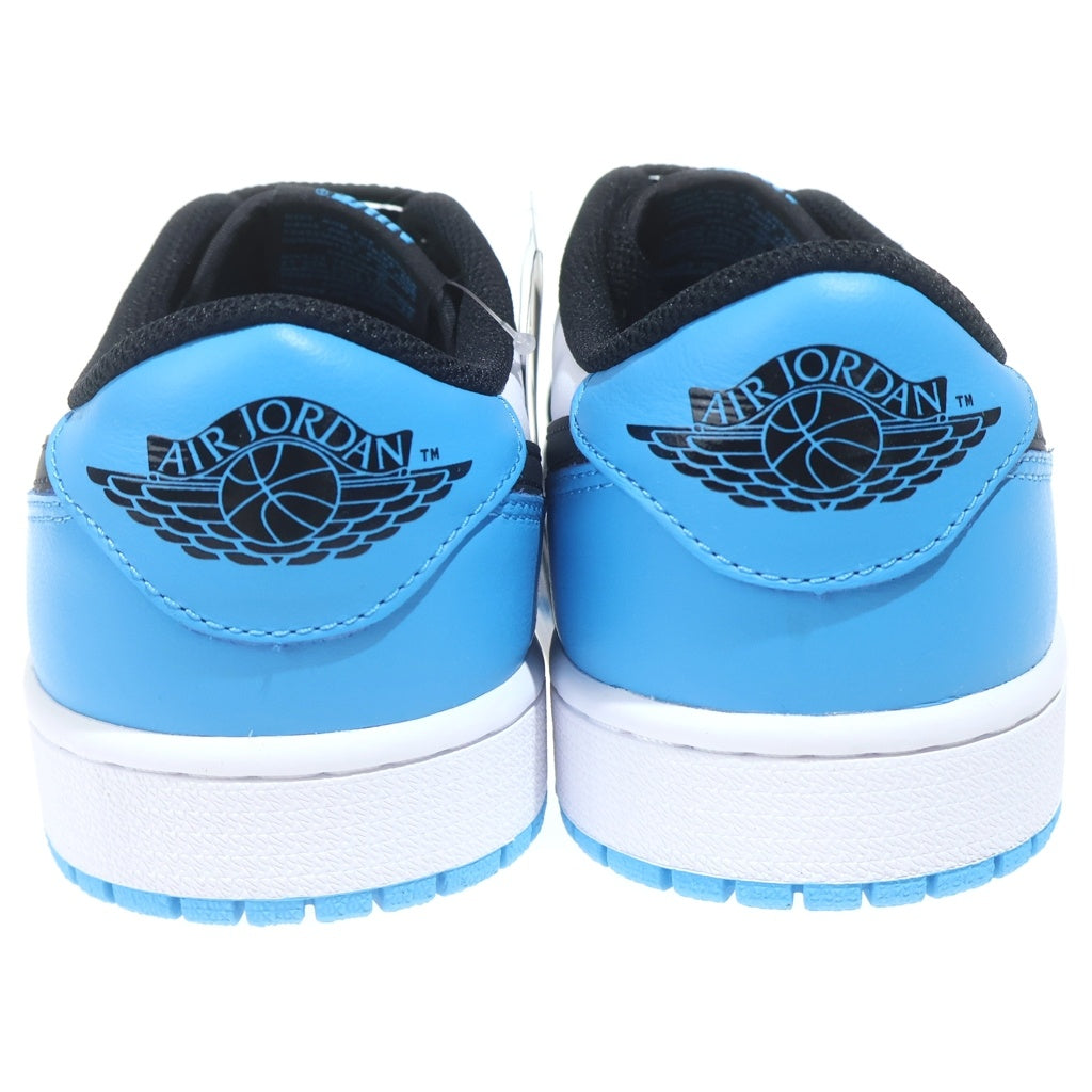 NIKE(ナイキ) AIR JORDAN 1 LOW OG BLACK POWDER BLUE UNC エアジョーダン1 ローカットスニーカー ブルー/ブラック/ホワイト US9.5/27.5cm CZ0790-104
