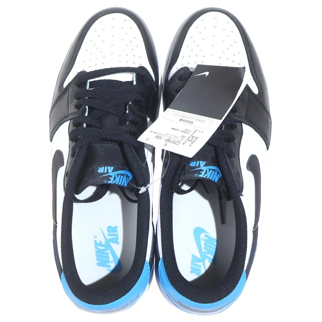 NIKE(ナイキ) AIR JORDAN 1 LOW OG BLACK POWDER BLUE UNC エアジョーダン1 ローカットスニーカー ブルー/ブラック/ホワイト US9.5/27.5cm CZ0790-104